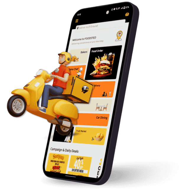 FOODSTED Mobile App